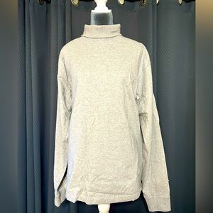 Carhartt Light Gray Cotton Turtleneck sweatshirt